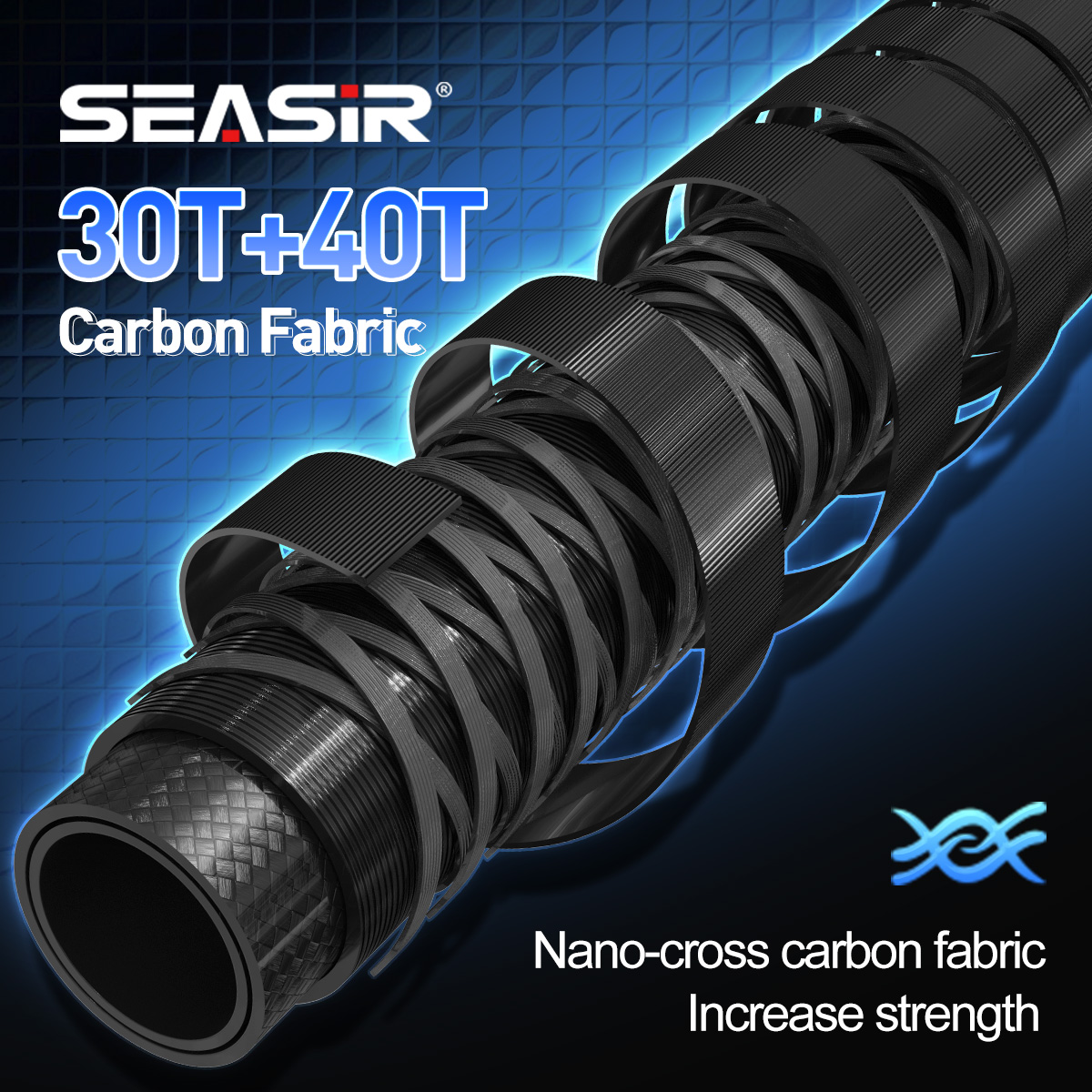 Seasir Riveria BFS caña de pes - Fishing Rod Ice reseña y precio