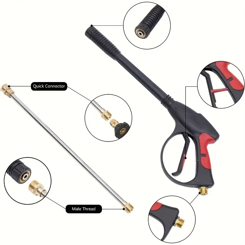Pistola de lavado de coches po - Fishing Rod Travel reseña y precio