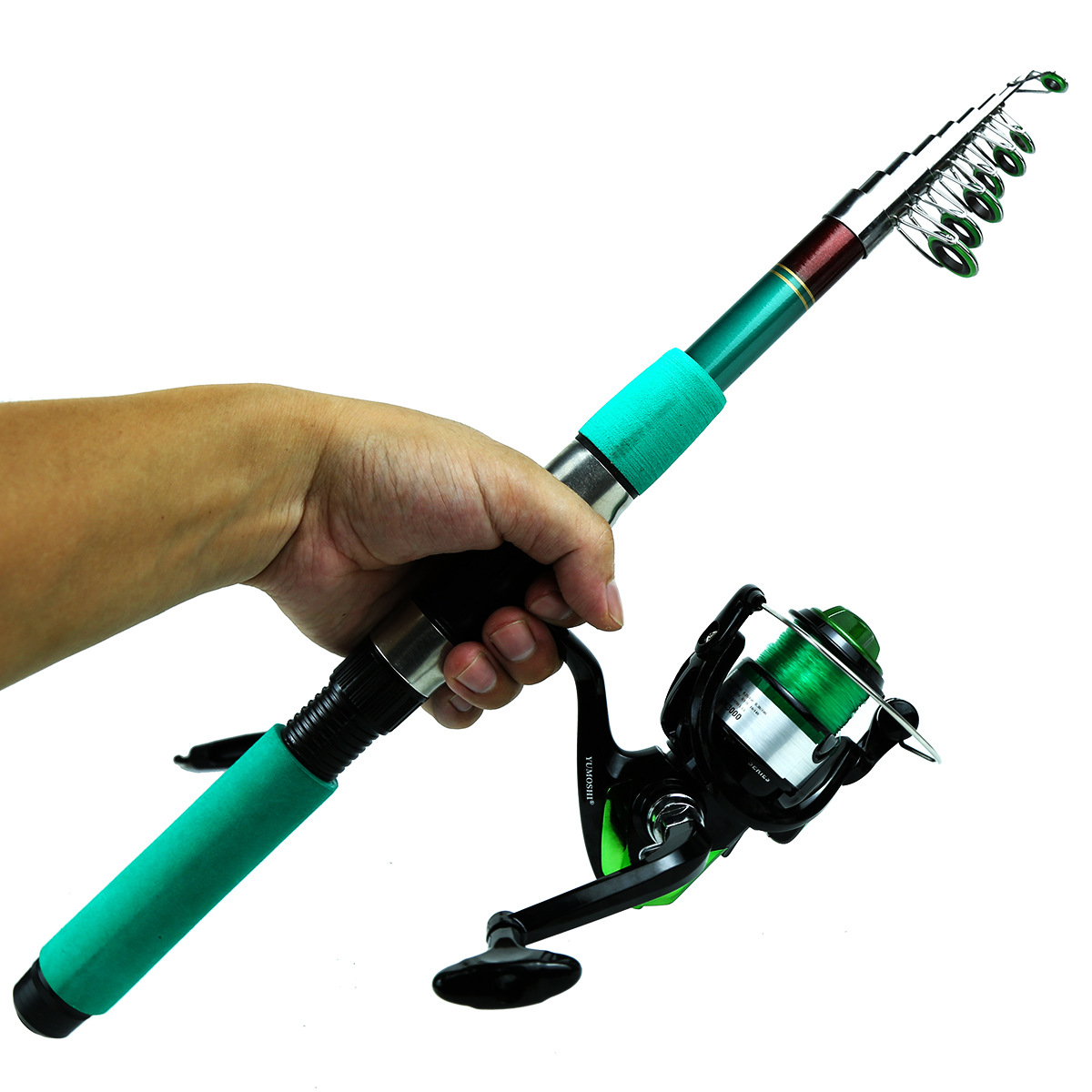 Caña de Pescar Telescópica Por - Fishing Rod Telescopic reseña y precio
