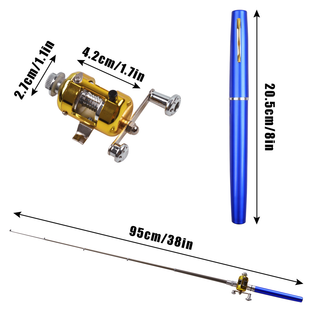 Mini caña de pescar en hielo C - Fishing Rod Ice reseña y precio