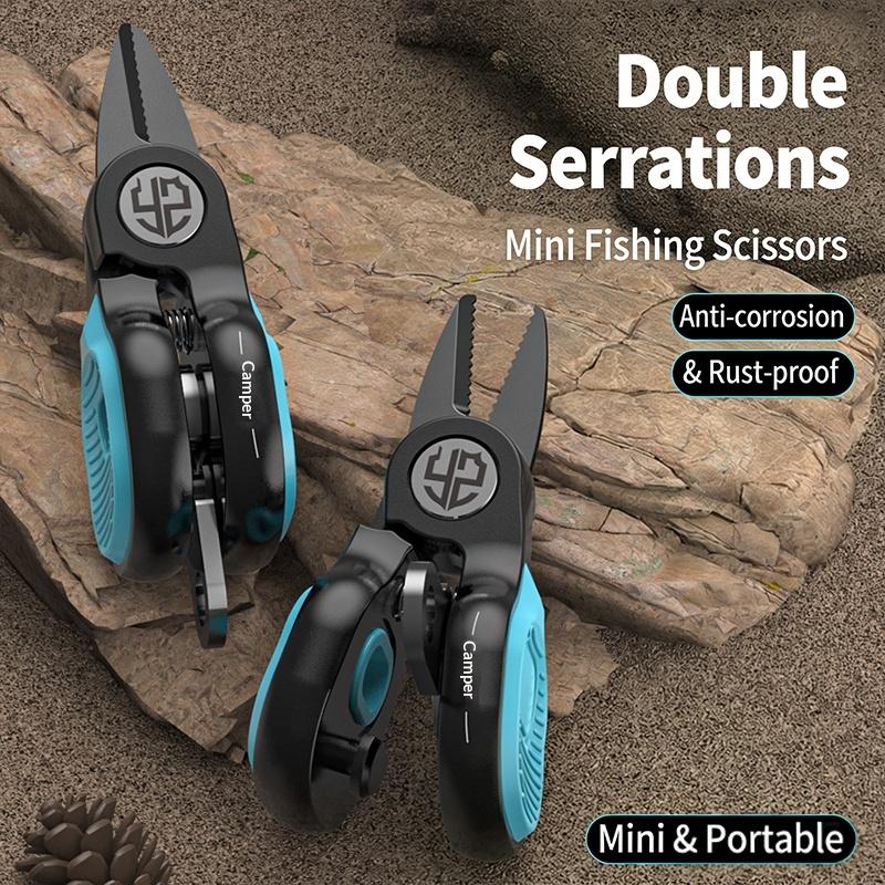 Tijeras Portátiles de Acero In - Fishing Rod Travel reseña y precio